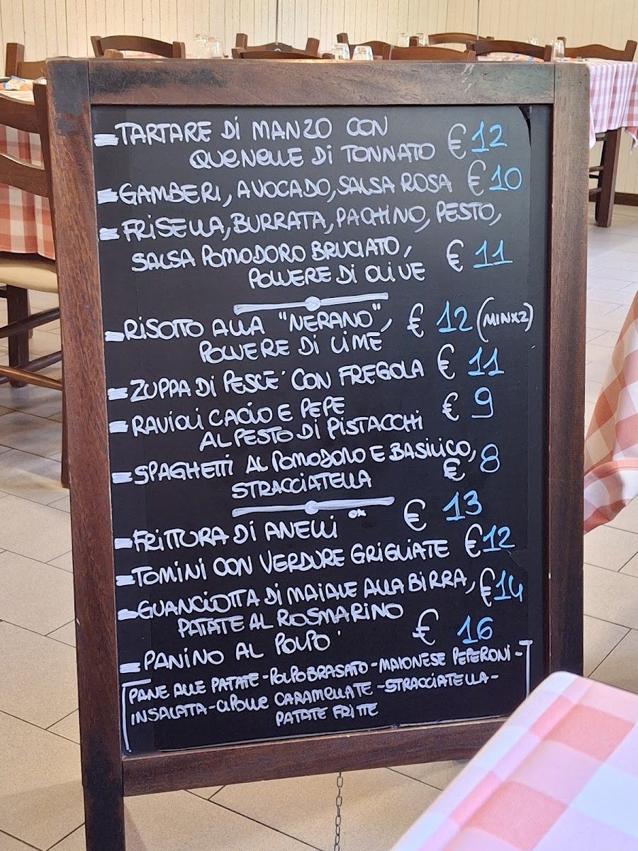 Circolo di Agrano Menu - Image 2